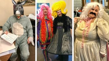 Round of applause for Christmas panto at Grimsby care home